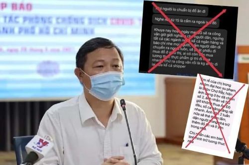 Lãnh đạo TP.HCM: Tin đồn 'giới nghiêm TP.HCM từ 0 giờ ngày 15.7' là sai sự thật, bịa đặt