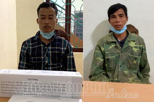 Bắt 2 đối tượng mua bán trái phép vật liệu nổ