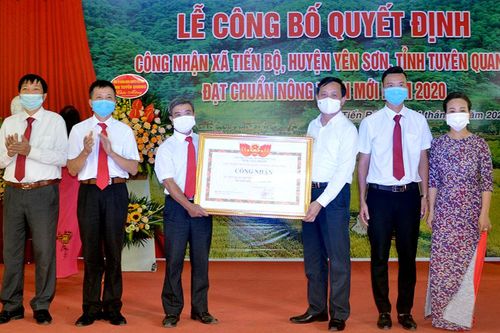 Tiến Bộ đạt chuẩn nông thôn mới