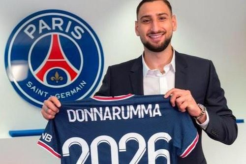 Donnarumma gia nhập PSG