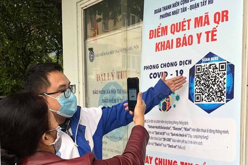Hà Nội: Đẩy mạnh triển khai việc quét mã QR để quản lý thông tin người ra vào cơ quan, địa điểm phục vụ phòng, chống dịch