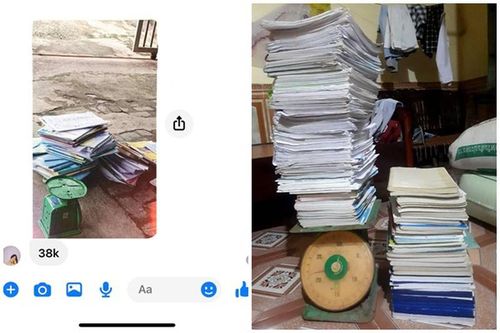 Hậu mùa thi tốt nghiệp THPT, sĩ tử bội thu nhờ 'thanh lý' sách vở