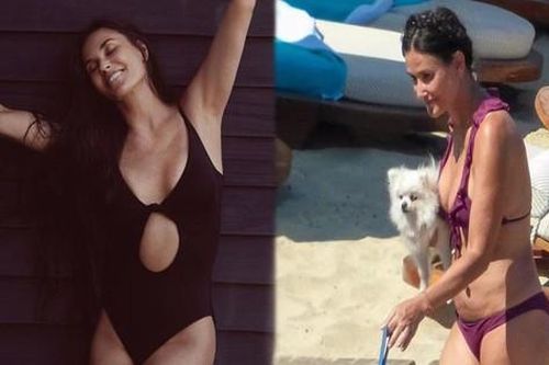 Demi Moore diện bikini 'đọ dáng' với con gái, sắc vóc tuổi 59 có cực phẩm như ảnh khoe?
