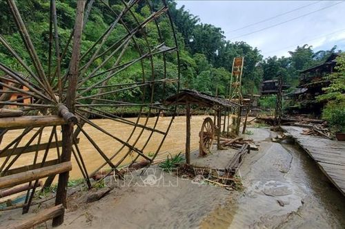 Mưa lũ gây nhiều thiệt hại tại Lào Cai