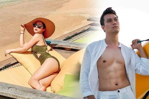 Quỳnh Nga đăng ảnh bikini khoe body mướt mắt nhưng thái độ của Việt Anh gây chú ý hơn