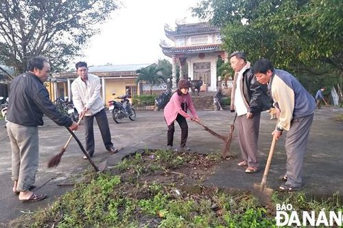 Nỗ lực xây dựng quê hương