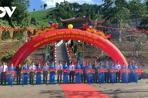Khánh thành Khu tưởng niệm tâm linh Di tích lịch sử Ngã ba Cò Nòi