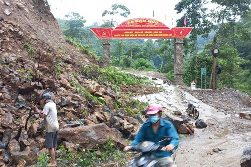 Hà Giang: Mưa lớn, sạt lở khiến 2 nguời thương vong