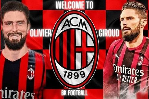 Giroud chính thức đến AC Milan sau EURO 2021