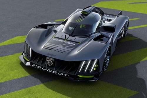 Siêu xe Peugeot 9X8 hybrid 2021 ra mắt - đối thủ mới của Aston Martin Valkyrie