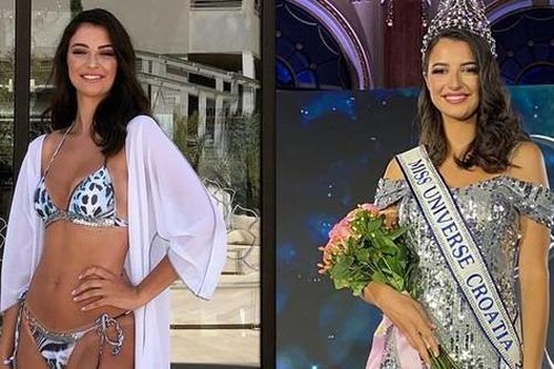 Mỹ nhân bóng chuyền cao 1m85 đăng quang Hoa hậu Hoàn vũ Croatia