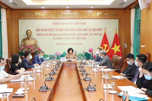 Thông báo kết quả Đại hội XIII của Đảng tới Đảng Dân chủ Xã hội Đức