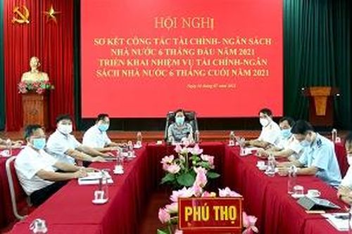 Hội nghị trực tuyến sơ kết công tác tài chính - ngân sách Nhà nước sáu tháng đầu năm