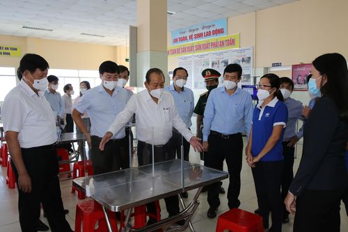 Phó Thủ tướng Thường trực kiểm tra công tác chống dịch tại Đồng Tháp