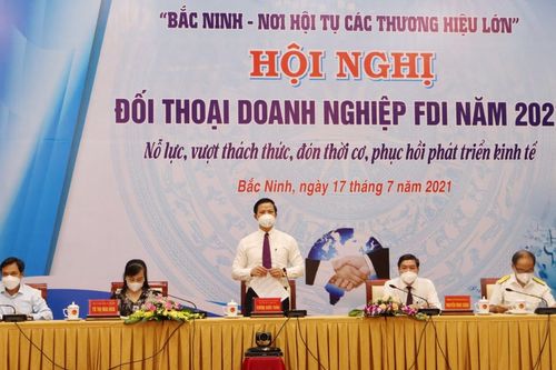 Bắc Ninh đối thoại với gần 200 doanh nghiệp FDI