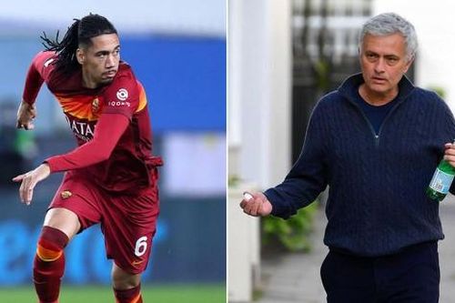 Dẹp 'thù riêng', Smalling khen Mourinho hết lời trong lần tái ngộ ở Roma