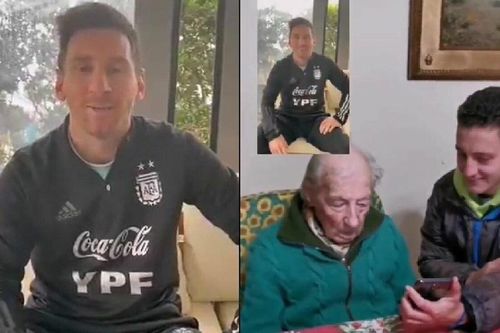 'Fan cứng' 100 tuổi ghi lại chi tiết tất cả bàn thắng của Messi
