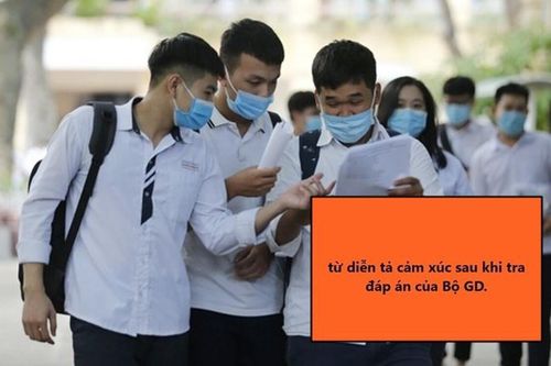 Muôn kiểu cảm xúc của sĩ tử khi tra đáp án chính thức: Tự tin làm tốt nhưng sao giờ lại 'lạ lẫm' thế này?