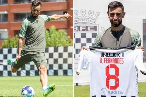 Bruno Fernandes tập luyện ở đội bóng Boavista