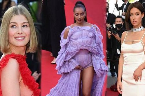 Bế mạc Cannes: Mỹ nhân Gone Girl 'quên' nội y, sao Mỹ bị chê như đóng bỉm lên thảm đỏ