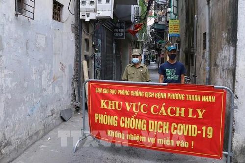 Hà Nội: Phong tỏa khu nhà B6 Trại Găng, quận Hai Bà Trưng