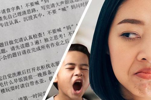1 phụ nữ Trung Quốc ký hiệp ước 'đừng hỏi mẹ' với con trai 7 tuổi