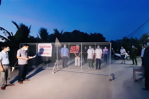Kết thúc việc thực hiện cách ly tạm thời toàn bộ xã Xuân Giang từ 0h ngày 18-7-2021