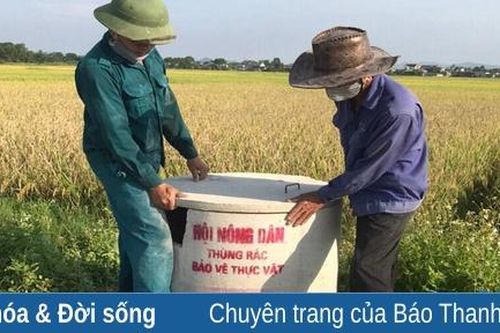 Nông dân huyện Nông Cống chung tay bảo vệ môi trường