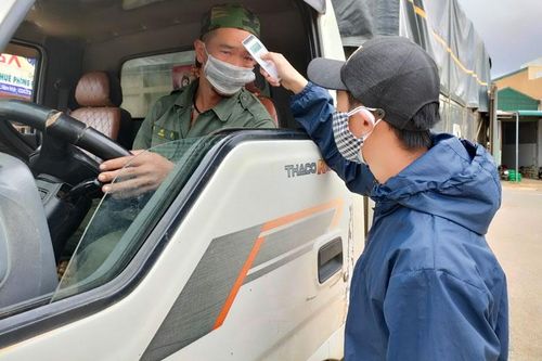 Đức Trọng: Lập chốt kiểm soát dịch Covid-19 tại chợ đầu mối nông sản