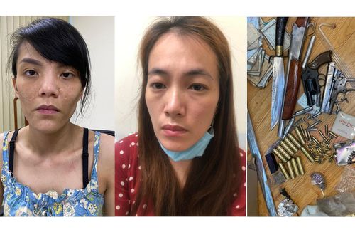 Bắt ổ nhóm ma túy ở Hà Nội, thu giữ nhiều súng đạn