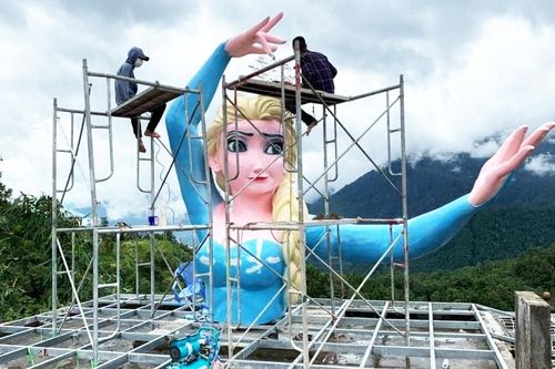 Sa Pa kiểm tra giấy phép công trình Nữ hoàng băng giá