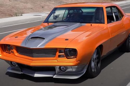 Ngắm Chevrolet Camaro 1969 phục chế từ 'ông cụ thành quái thú'