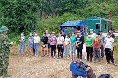 Cao Bằng ngăn chặn 54 công dân nhập cảnh trái phép từ Trung Quốc