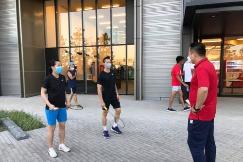 Hoàng Xuân Vinh, Tiến Minh tranh thủ 'luyện công' ở làng VĐV Olympic