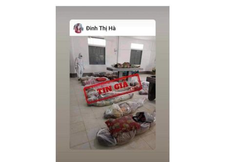 Bộ TTTT bác bỏ tin giả hình ảnh về người chết do COVID-19 tại TP.HCM