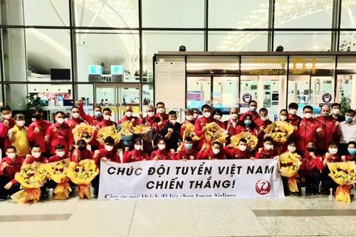 Hình ảnh Đoàn Thể thao Việt Nam bắt đầu hành trình tham dự Olympic Tokyo 2020