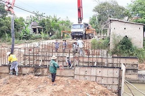 Triển khai nhiều giải pháp phòng, chống lụt bão ở Triệu Phong