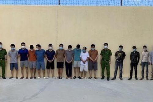 Chặt đứt đường dây cá độ bóng đá do giang hồ cộm cán cầm đầu