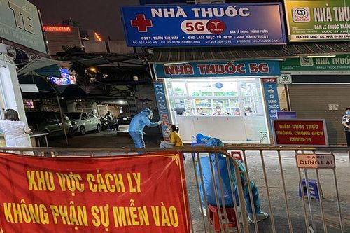 Khoanh vùng, xét nghiệm khoảng 300 người sinh sống gần nhà thuốc Đức Tâm