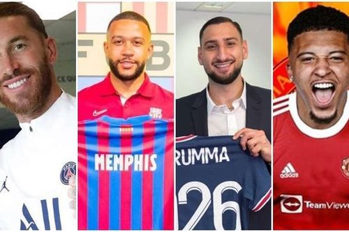 Top 20 vụ chuyển nhượng đình đám nhất mùa Hè 2021