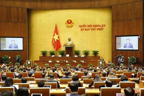 Quốc hội thông qua danh sách bầu Chủ tịch, Phó Chủ tịch, Ủy viên UBTV Quốc hội