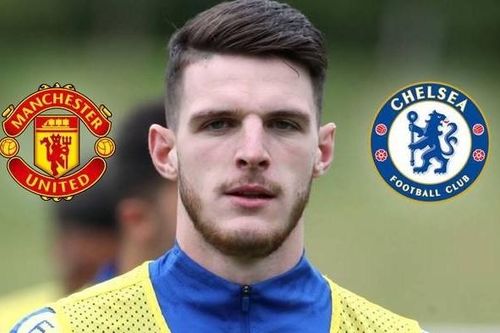 Chuyển nhượng cầu thủ Ngoại hạng Anh: Declan Rice là cầu thủ ưa thích của Man Utd và Chelsea; Barca mượn Van de Beek; Man City gia hạn Riyad Mahrez