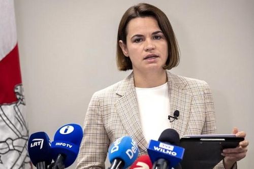 Lãnh đạo phe đối lập Belarus gặp Ngoại trưởng Mỹ, kêu gọi Washington 'mạnh tay' hơn