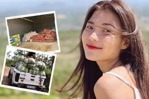 Thúy Diễm quyên góp 20 tấn nông sản cho bà con, mong Sài Gòn 'mau lành bệnh'