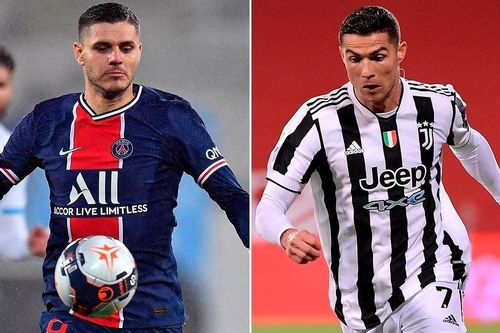 Ronaldo có thể đến PSG theo hợp đồng hoán đổi với Icardi