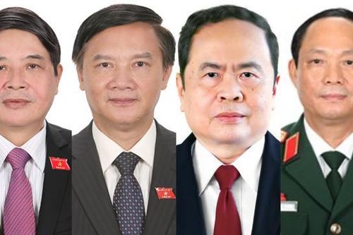 Chân dung bốn Phó Chủ tịch Quốc hội khóa XV