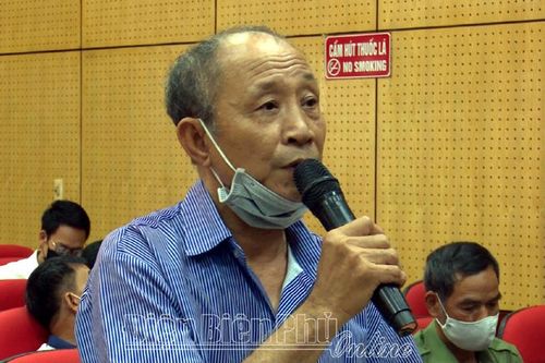 Đại biểu HĐND tỉnh tiếp xúc cử tri tại huyện Mường Ảng