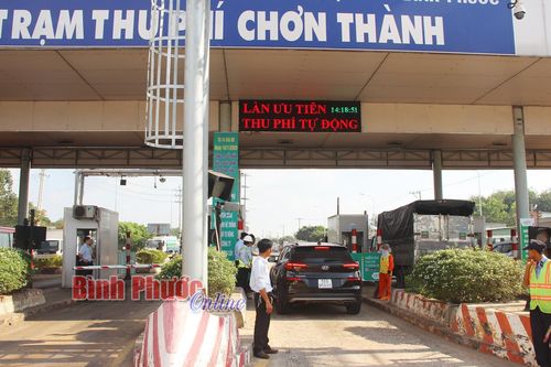 Bình Phước tạm dừng thu phí tại các trạm BOT