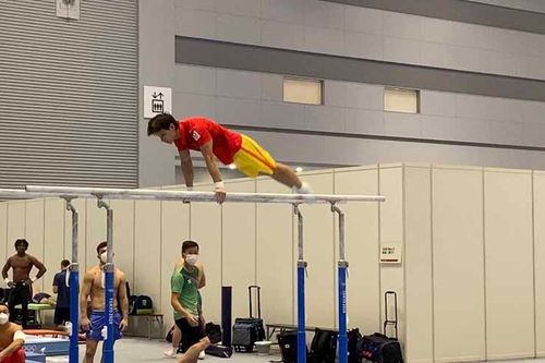 Olympic Tokyo 2020: Vận động viên Việt Nam tích cực tập luyện trong buổi tập đầu tiên