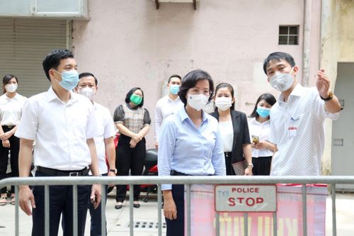 Trưởng ban Tuyên giáo Thành ủy Bùi Huyền Mai: Quận Thanh Xuân phải xây dựng kịch bản phòng, chống dịch ở cấp độ cao hơn thực tế